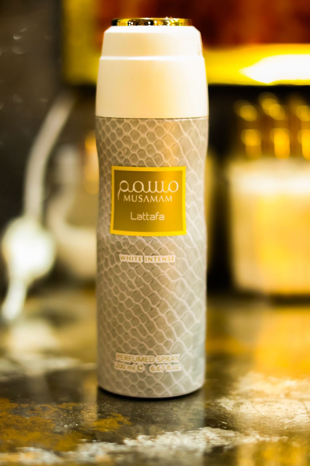 MUSAMAM WHITE INTENSE — Lattafa Body Spray