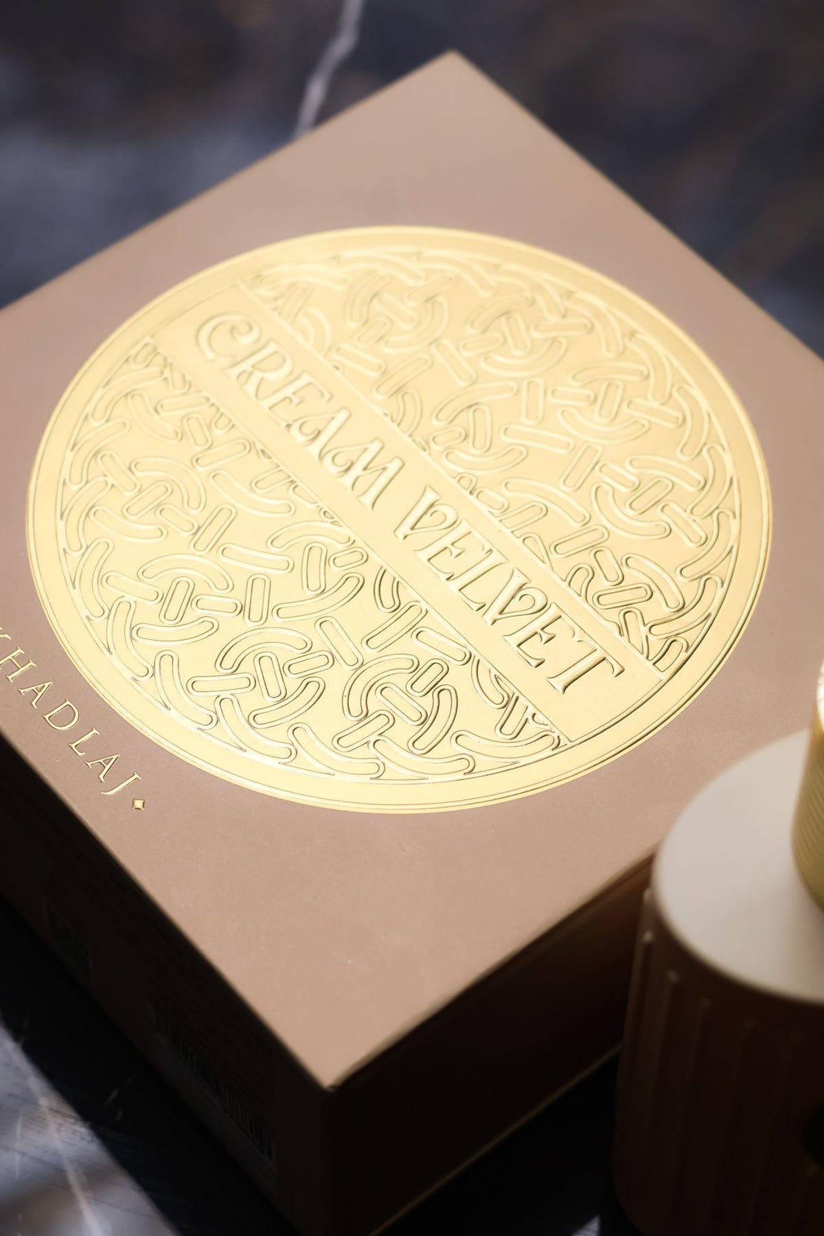 Cream Velvet Khadlaj Perfumes